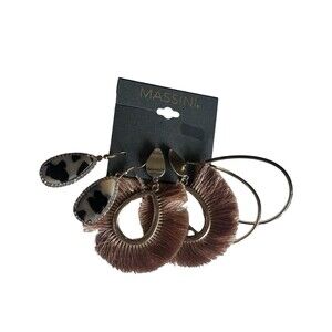 Massini Boho Earrings Bundle Set Of 3 NWT